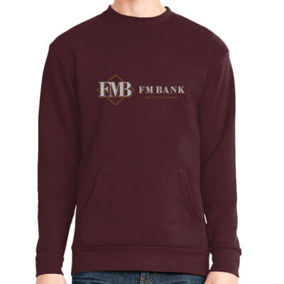FMB - Unisex Long Sleeve Crew with Pocket Thumbnail